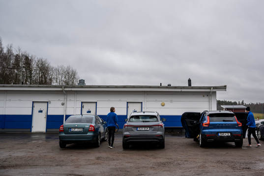 Omklädningsrum vid IFK Gården
