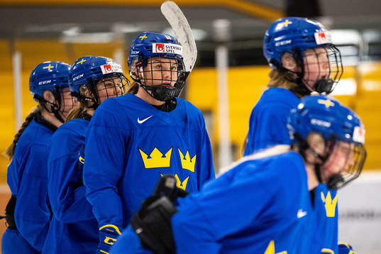 Josefin Bouveng of Sweden at a practice session