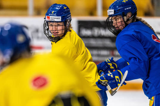 Paula Bergström of Sweden at a practice session