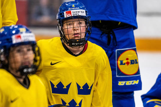 Paula Bergström of Sweden at a practice session
