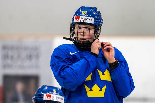 Felizia Wikner-Zienkiewicz of Sweden at a practice session
