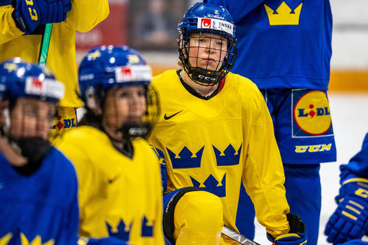 Paula Bergström of Sweden at a practice session