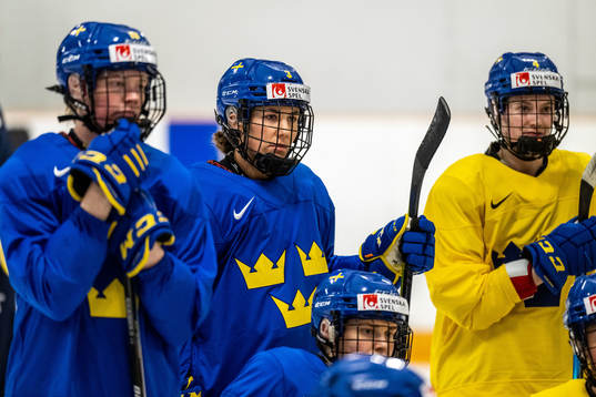 Anna Kjellbin of Sweden at a practice session