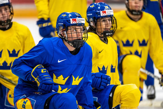 Josefin Bouveng of Sweden at a practice session