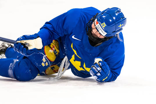 Lina Ljungblom of Sweden at a practice session