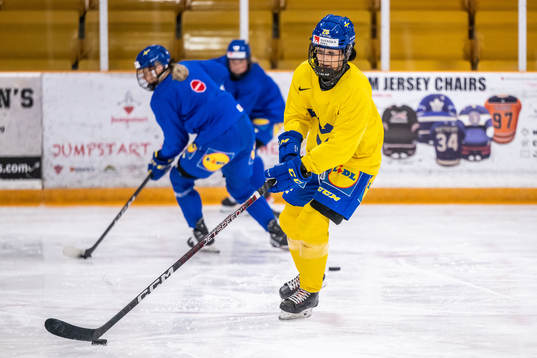 Fanny Rask of Sweden at a practice session