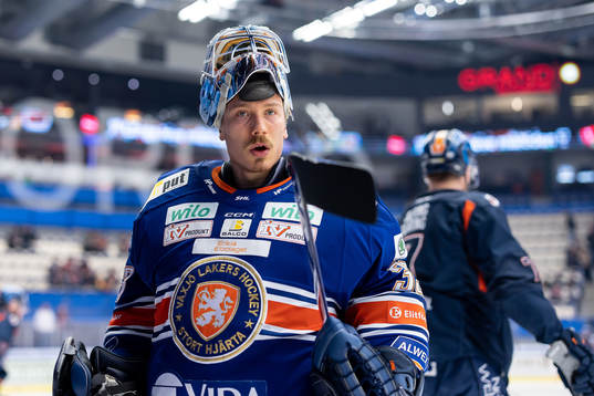Växjös målvakt Emil Larmi