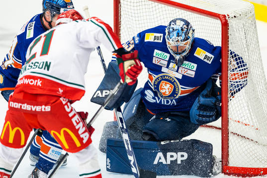 Växjös målvakt Emil Larmi