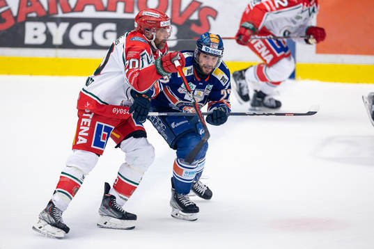 Frölundas Joel Lundqvist och Växjös Tobias Rieder