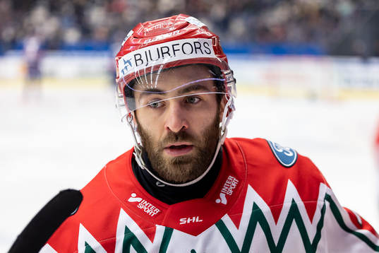 Frölundas Anthony Greco jublar
