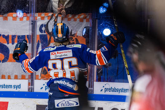 Växjös Joachim Blichfeld jublar