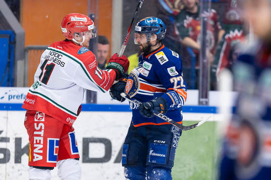 Frölundas Erik Borg och Växjös Tobias Rieder