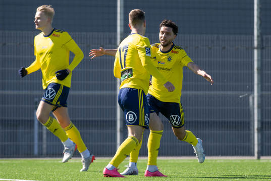 Bläddra bland fler bilder av Fotboll, Div 1 södra, Ängelholms FF - BK Olympic