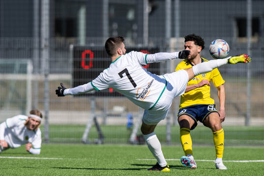 Ängelholms Oussama Djafer-Bey och Olympic Bahrudin Atajic