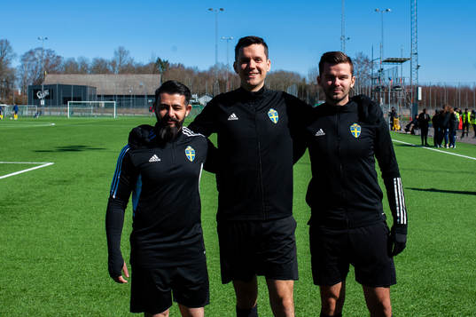 Assisterande domare Ahmed Mohammed, Ivan Prgomet och
