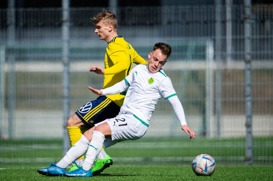 Ängelholms William Lindberg och Olympic Alexander Robért