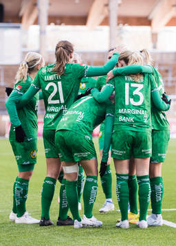 Hammarbys Sara Kanutte Fornes jublar