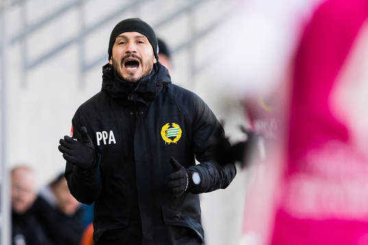 Hammarbys tränare Pablo Pinones-Arce