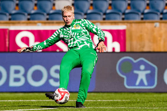 Hammarbys målvakt Moa Edrud