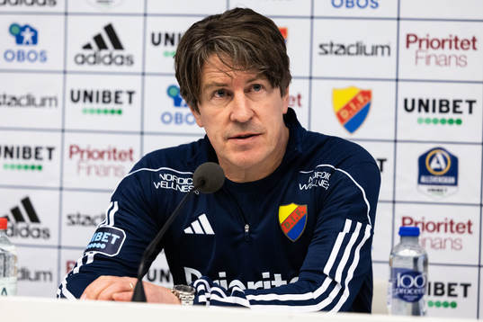 Djurgårdens tränare Thomas Lagerlöf