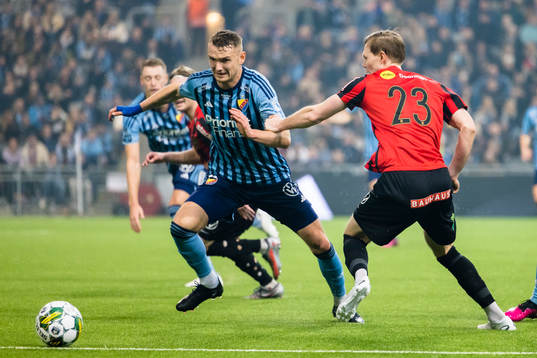 Djurgårdens Piotr Johansson