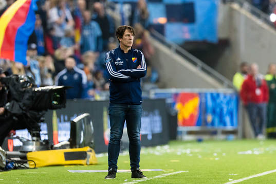 Djurgårdens tränare Thomas Lagerlöf