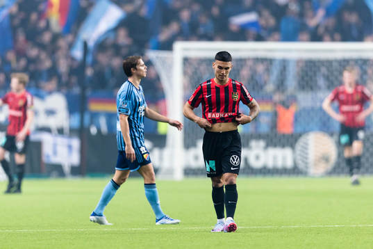 Brommapojkarnas Liam Jordan deppar
