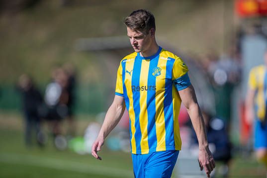 Eskilsminne IFs Fredrik Liverstam deppar
