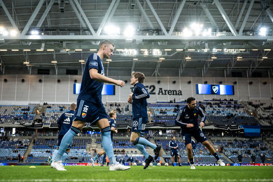Djurgårdens Jesper Löfgren och Oliver Berg