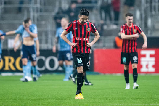 Brommapojkarnas Marijan Cosic deppar