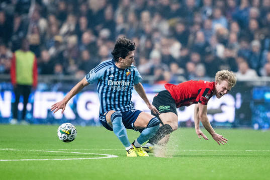 Djurgårdens Gustav Wikheim och Brommapojkarnas Gustav