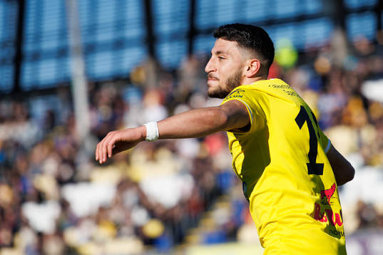 Falkenbergs Leonardo Farah Shahin jublar