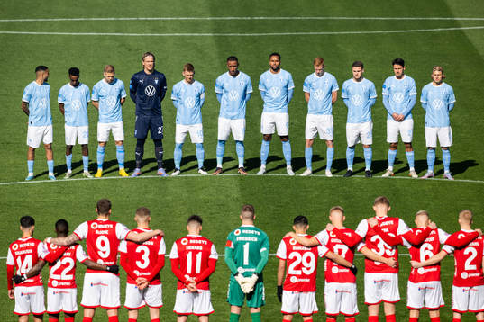 Malmö FFs och Kalmars spelare