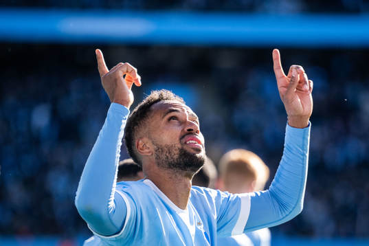 Malmö FFs Isaac Kiese Thelin jublar