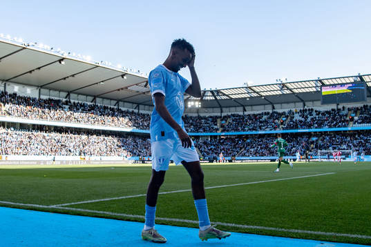 Malmö FFs Taha Ali deppar