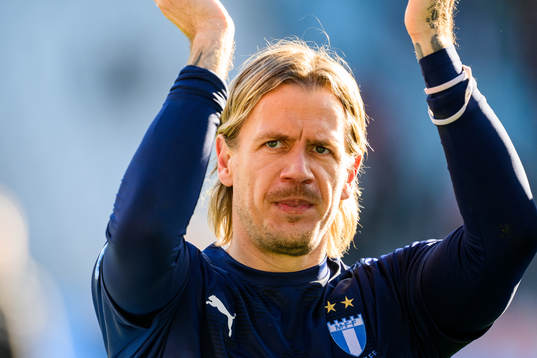 Malmö FFs målvakt Johan Dahlin
