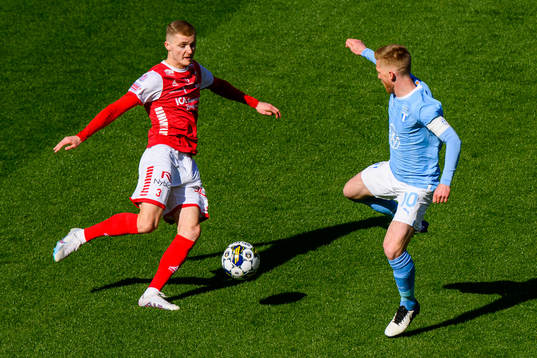 Kalmars David Kristjan Olafsson och Malmö FFs Anders