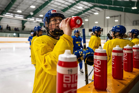 Lova Blom of Sweden at a practice session