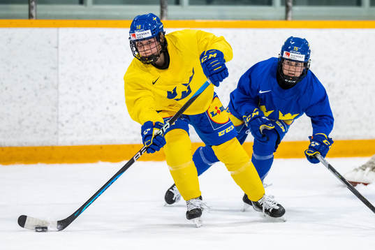 Maja Nylén-Persson of Sweden at a practice session