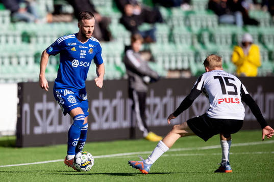GIF Sundsvalls Robert Lundström och Landskronas Melker