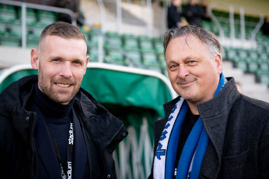 GIF Sundsvalls nuvarande och avgående sportchef, Tommy