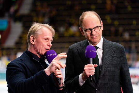 Cmores Niklas Wikegård och Lasse Granqvist
