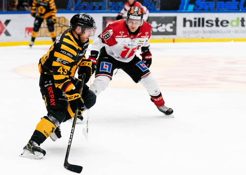 Skellefteås Filip Sandberg och Örebros Rodrigo Abols