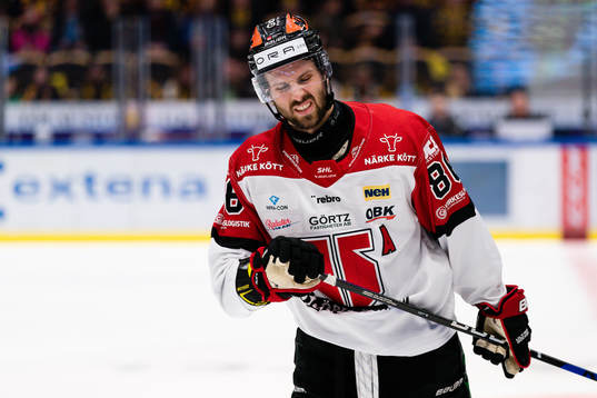 Örebros Mathias Bromé deppar