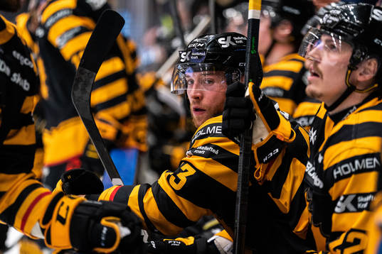 Skellefteås Filip Sandberg deppar