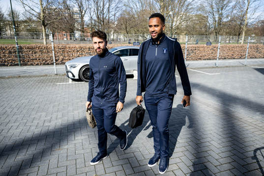 Malmö FFs Moustafa Zeidan och Isaac Kiese Thelin