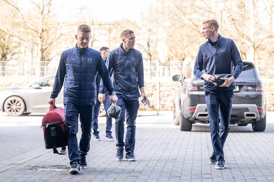 Malmö FFs Anders Christiansen, Anton Tinnerholm och Hugo