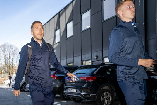 Malmö FFs Anton Tinnerholm och Hugo Larsson