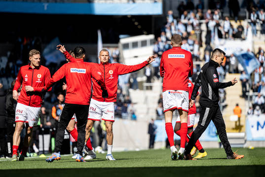 Kalmars Lars Saetra och Rasmus Sjöstedt