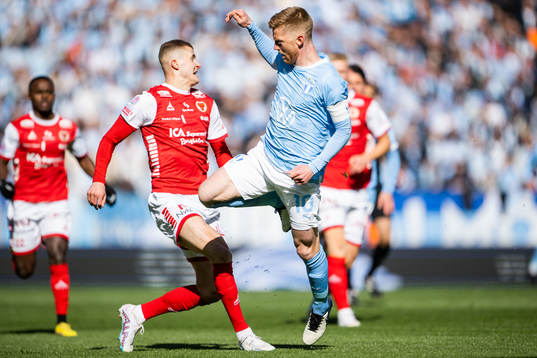 Kalmars David Kristjan Olafsson och Malmö FFs Anders